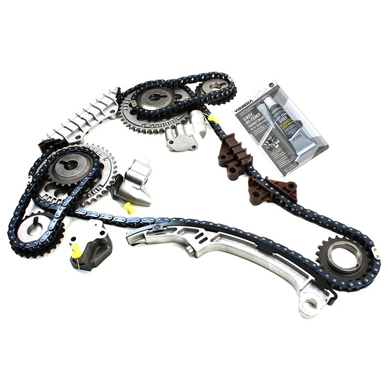 Kit de cadena de distribución del motor para Nissan Maxima Infiniti I30 3.0L DOHC V6 VQ30DE 95-01