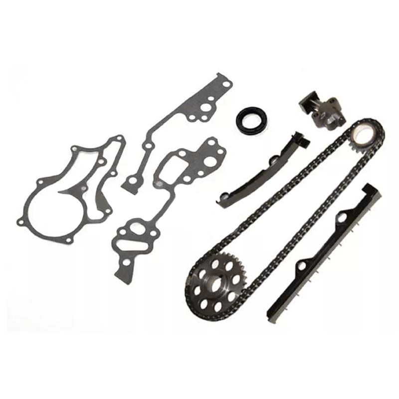 Compatible con motor Toyota 22R 2.4L 1983-84, kit de engranajes de cadena de distribución de una sola fila con juntas