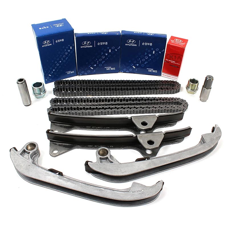 Kit de cadena de distribución de motor GENUINO para Hyundai Equus Genesis Borrego 4.6L V8 09-12